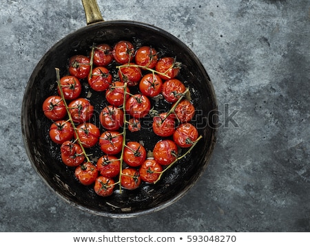 Foto stock: Roasted Cherry Tomatoes