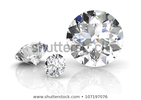 ストックフォト: Diamond On White Background With High Quality