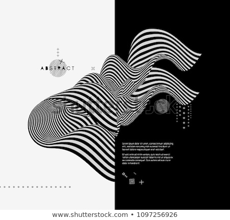 Foto stock: Optical Illusion Abstract Background