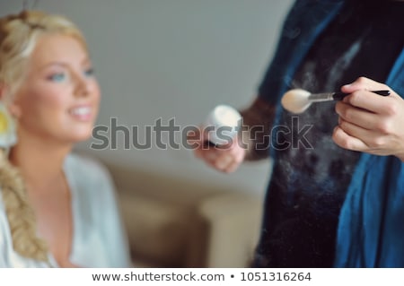 Foto stock: Hica · sexy · con · maquillaje · artístico