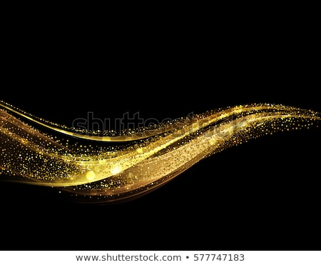 Stockfoto: Abstract Gold Glitter Design Element