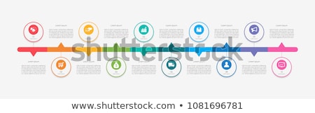 Stock photo: Vector Infographic Timeline Template