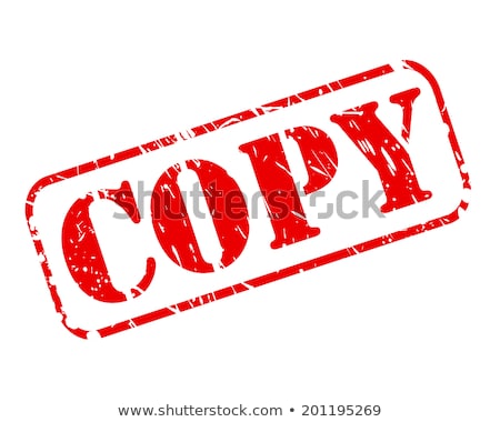 Foto stock: Stamp Kopie