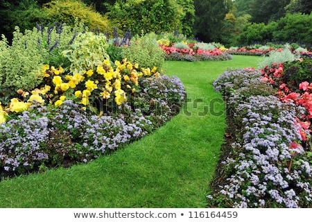 Сток-фото: Garden Landscaping Springtime