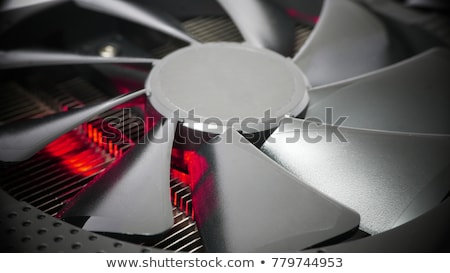 Сток-фото: Cooling System Of A Circuit Board