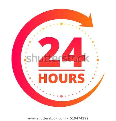 [[stock_photo]]: 24 Hours Customer Support Green Vector Icon