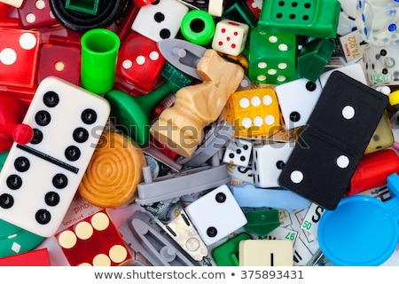 Stockfoto: Board Game And Gambling Background