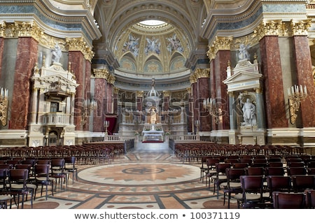 [[stock_photo]]: Dome Basilica Arch Saint Stephens Cathedral Budapest Hungary