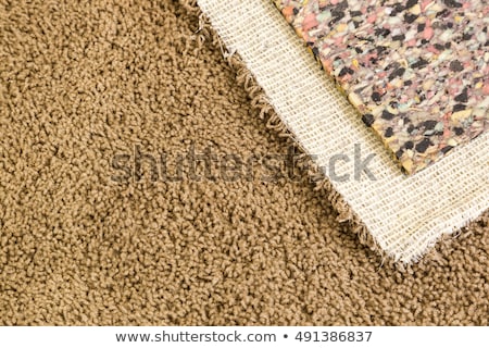 Stock photo: Pulled Back Carpet And Padding In Room