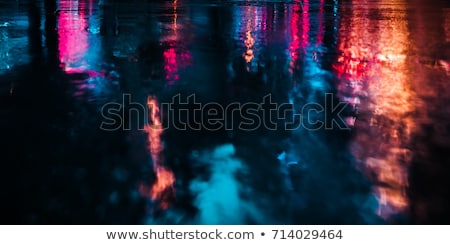 Stockfoto: Usa City Lights At Night