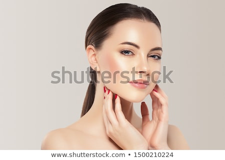 Stock foto: Beautiful Woman Lips Closeup