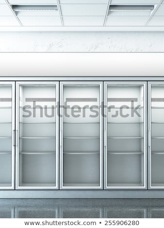 Zdjęcia stock: Store With An Empty Fridge