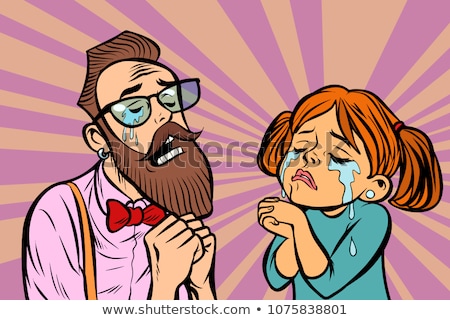 [[stock_photo]]: Hipster Couple Man And Woman Crying And Praying