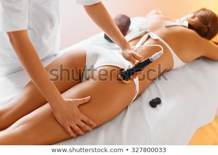 Zdjęcia stock: Woman Getting Anti Cellulite Massage On Her Buttock