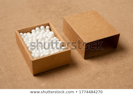 Zdjęcia stock: Popcorn In Cardboard Box