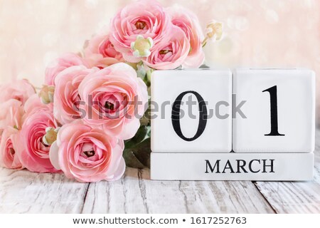 [[stock_photo]]: Cubes Calendar 1st March