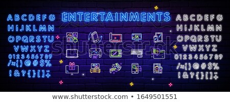 [[stock_photo]]: Game Console Neon Sign