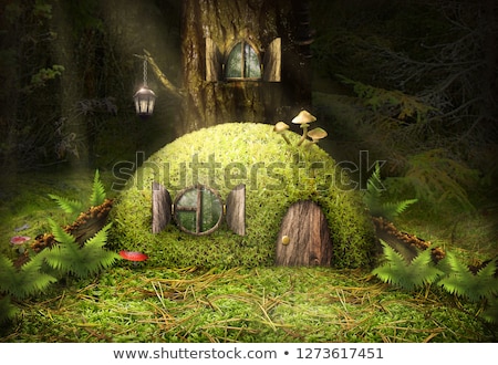 Stock photo: Enchanted Magic Mushroom House