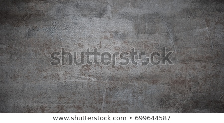 Foto stock: A Cracked Rusty Metal Wall Background For Design