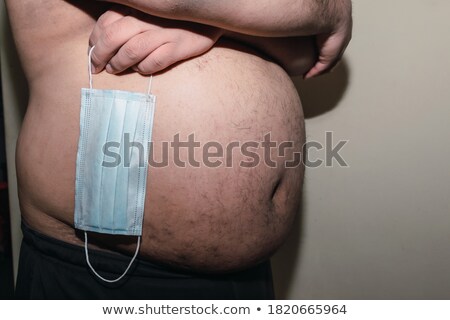 Stock photo: Concept Of Social Isolation And Obesity