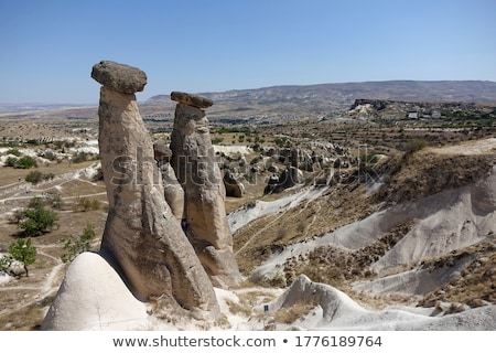 Foto stock: Fairy Chimney On Capadocia Turkey