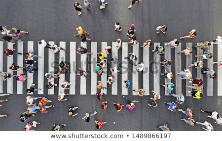 Сток-фото: Crossing The Street