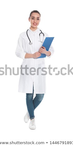 Stock photo: Experienced Doctor Full Length Portrait