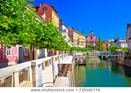 Ljubljana City Stockfoto © xbrchx