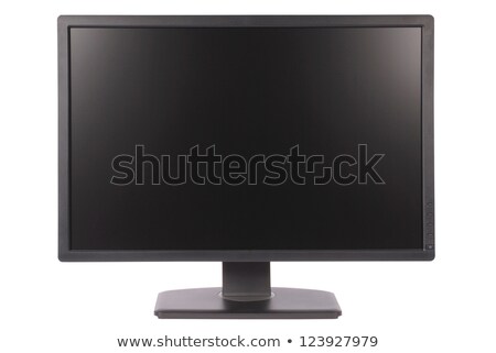 Stockfoto: Tft Monitor Isolated