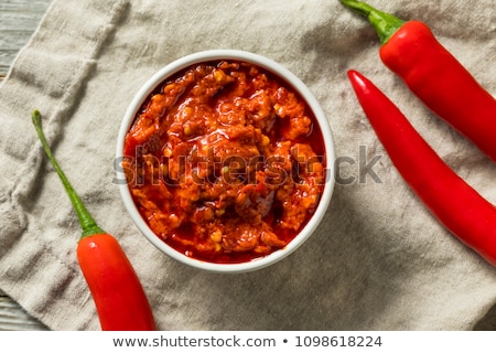 Сток-фото: Bowl Of Spicy Spread