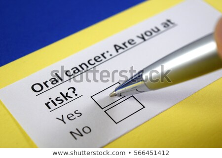 Stock foto: Oral Cancer