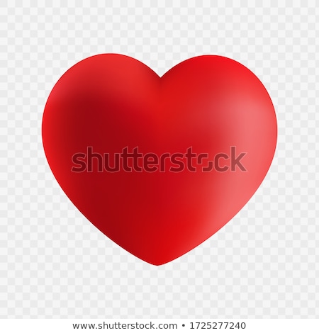 Сток-фото: Sketch Of A Heart 3d Illustration