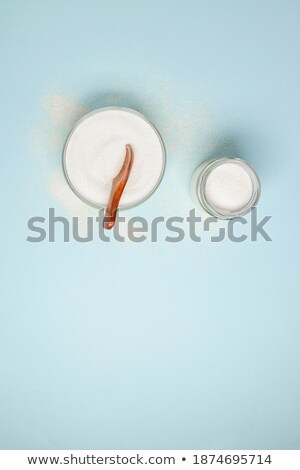 ストックフォト: Vertical Photo Of Woman With Spoon