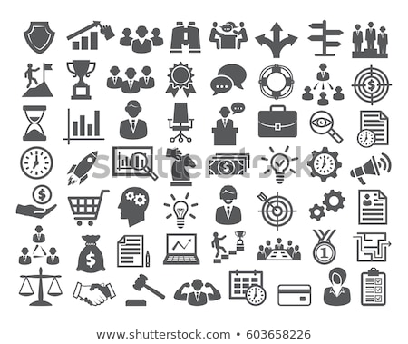 Foto stock: Business Icons Design