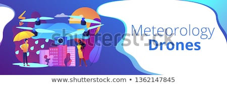 [[stock_photo]]: Meteorology Drones Concept Banner Header