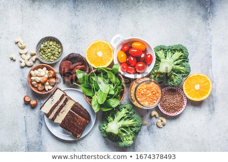 Stock fotó: Healthy Product Sources Of Iron