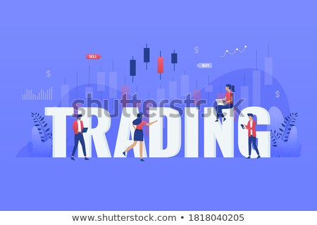 Stock fotó: Used Electronics Trading Concept Landing Page