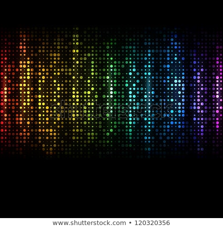 Foto stock: Abstract Colorful Rainbow Sparkle Dots Background