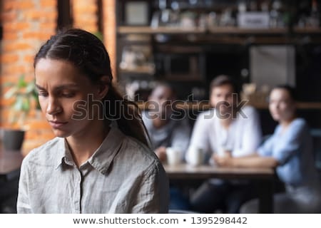 Foto stock: Friends Having A Fight