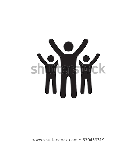 Stock photo: Way To Success Icon Business Concept Flat Design