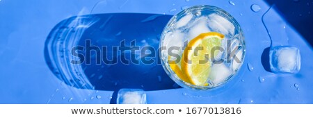 Stockfoto: Tropical Juices In Glasses Close Up