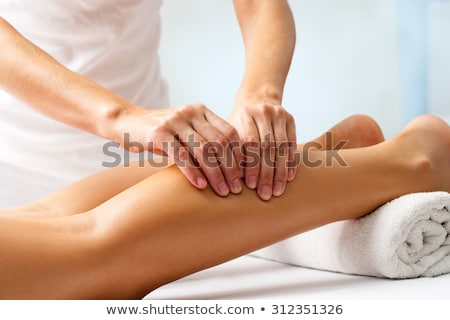 Foto stock: Leg Massage