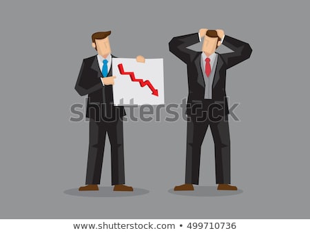 Stok fotoğraf: Business Decline Concept