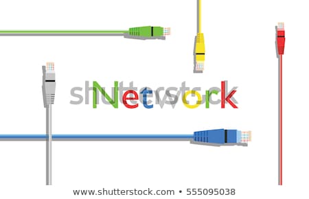 [[stock_photo]]: Telecommunication Ethernet Cables Internet Technology Concept