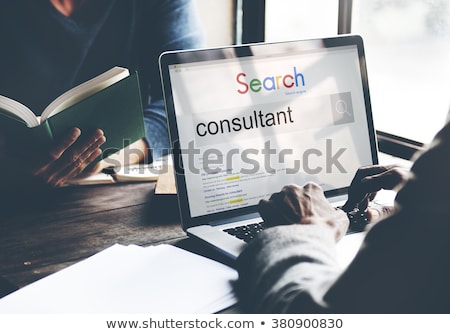 Сток-фото: Seo Consulting Concept On Laptop Screen