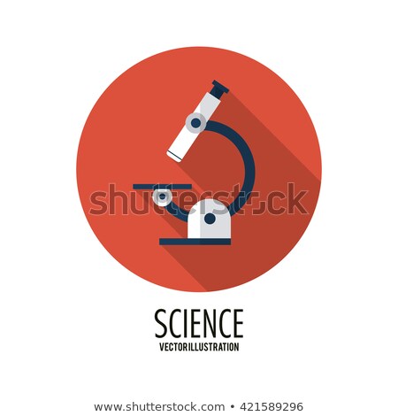 Stock photo: Laboratory Analysis Flat Icon