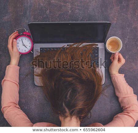 [[stock_photo]]: Student Overworked