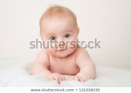 Stockfoto: Beautiful Baby Boy Expression