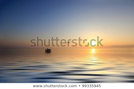 Foto stock: Sunrise Over The Ionian Sea