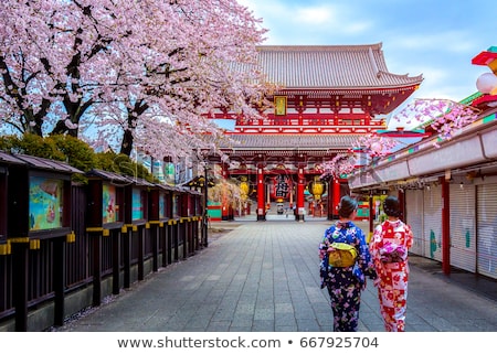 Foto stock: Sensoji Temple Tokyo